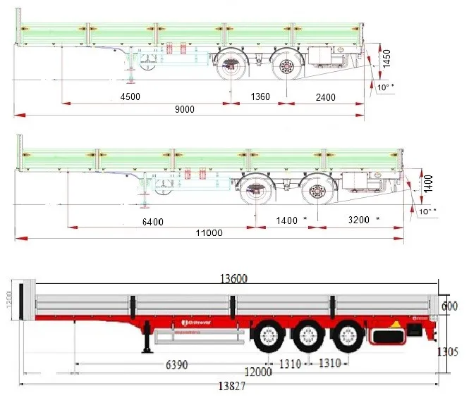 КАМАЗ полуприцеп бортовой КАМАЗ полуприцеп бортовой