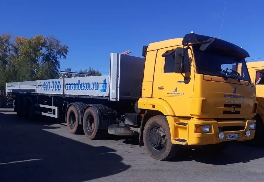 КАМАЗ полуприцеп бортовой КАМАЗ полуприцеп бортовой