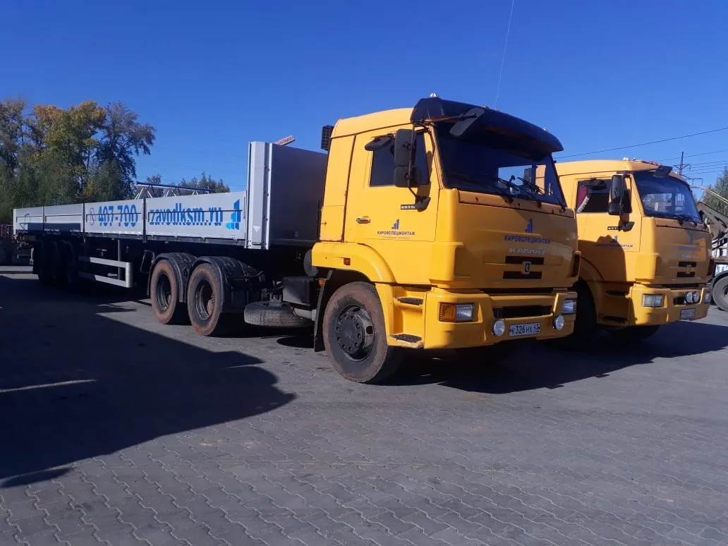 КАМАЗ полуприцеп бортовой КАМАЗ полуприцеп бортовой