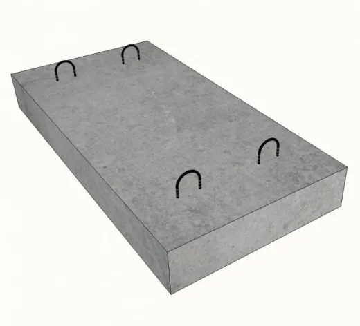 Плиты перекрытия лотков теплотрасс П 12д-12