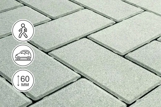 Кирпичик 200.100.60, белый