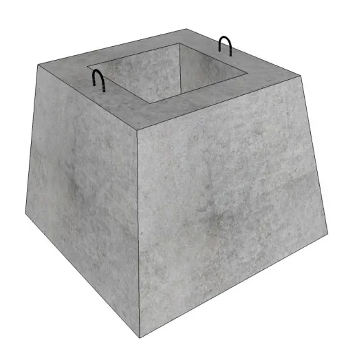 Фундамент стаканного типа 2Ф 12.9-2