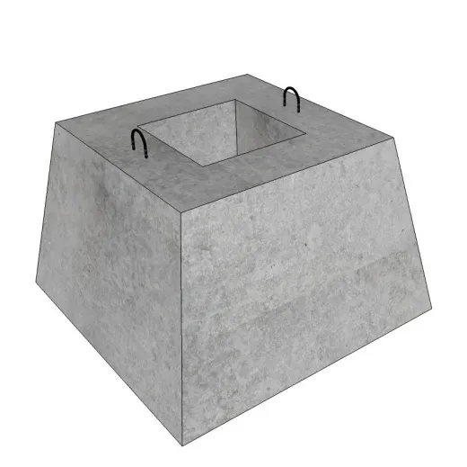 Фундамент стаканного типа 1Ф 12.8-1