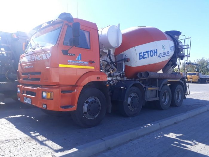 КАМАЗ автобетоносмеситель