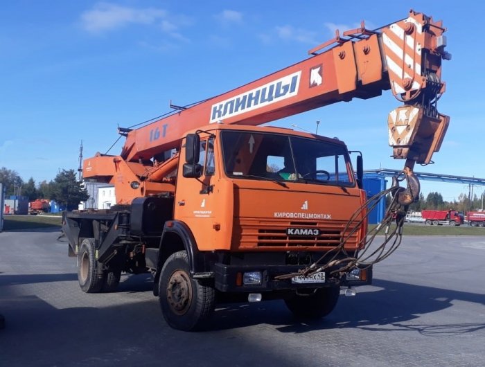 Камаз автокран
