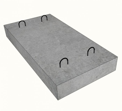 Плиты перекрытия лотков теплотрасс П 11д-8