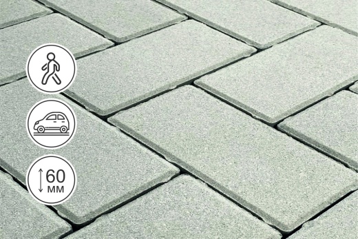 Кирпичик 200.100.60, белый