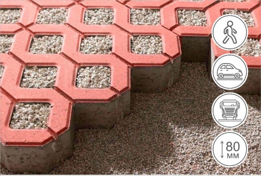 Газонная решетка, коралл