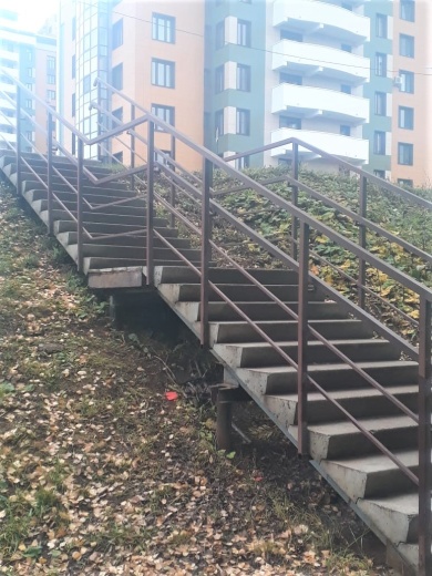 Ограждения лестниц