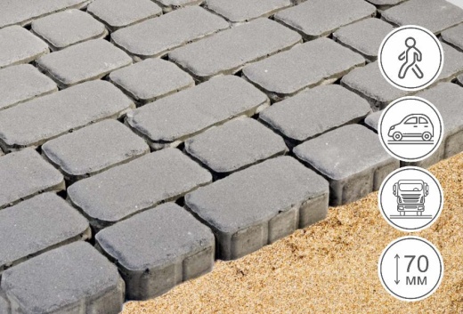 Мостовая, серая (без цвета)