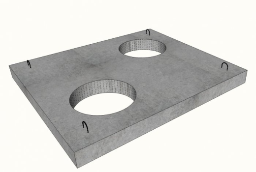 Плита перекрытия ПО-1 Серия С 3.006.1-2.87