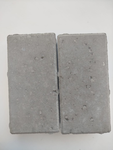 Кирпичик 200.100.40, серый (без облицовочного слоя)