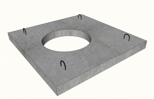 Плита перекрытия ПО-2 серия С 3.006.1-2.87