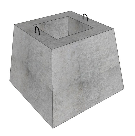 Фундамент стаканного типа 2Ф 12.9-2